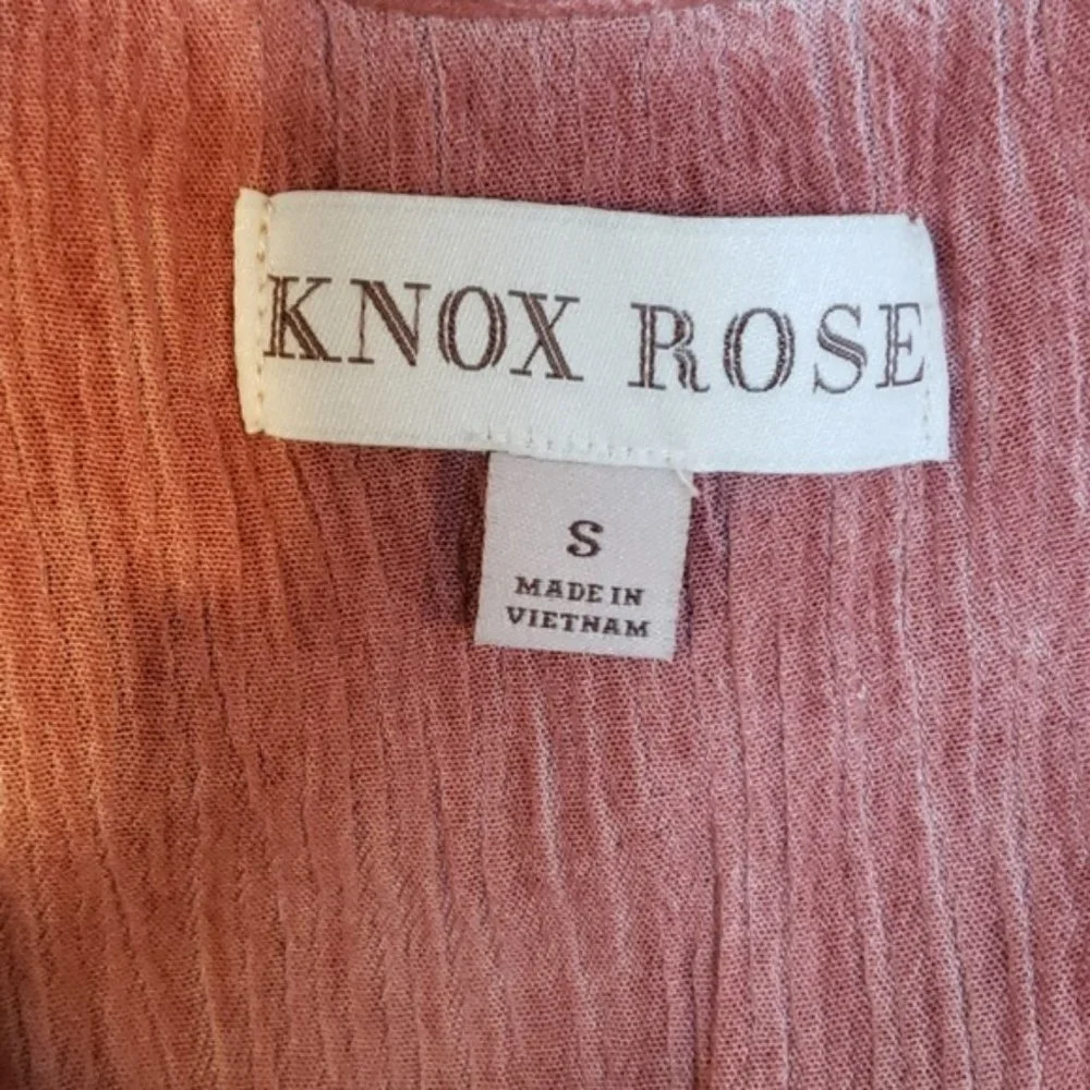 Knox Rose Pink Sleeveless Tunic with Lace Detail - Picture 7 of 7